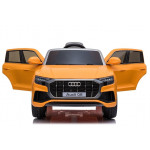 Elektrické autíčko Audi Q8 - lakované - žltá